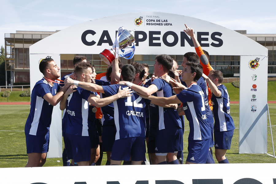 Galicia jugará en A Lomba y Baltar la fase intermedia de la Copa de las Regiones UEFA