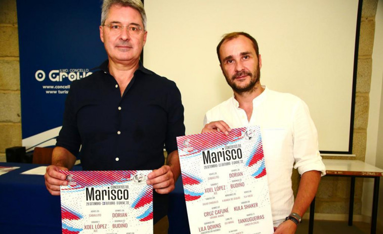 O Grove invierte más  de 220.000 euros en los  conciertos de la Festa  do Marisco para llegar  a todos los públicos