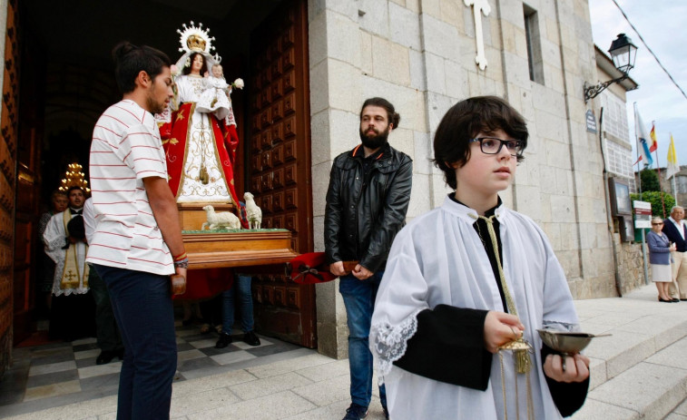 Vilanova venera a su copatrona antes de los actos grandes de San Cipriano