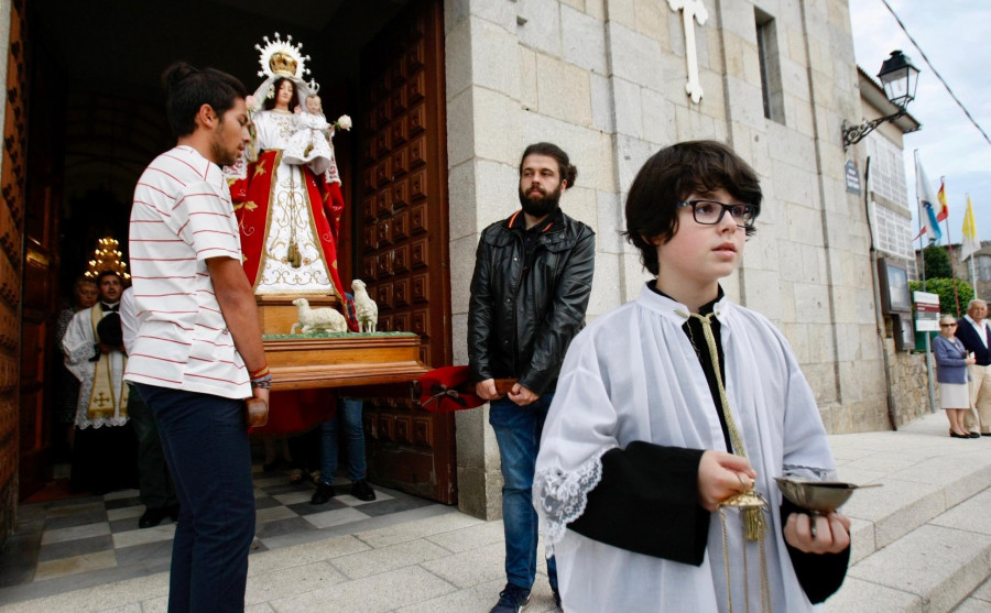 Vilanova venera a su copatrona antes de los actos grandes de San Cipriano