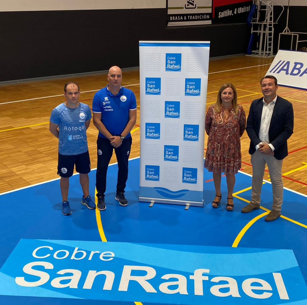 210922 IMG Cobre San Rafael renueva el patrocinio al Boiro Voleibol