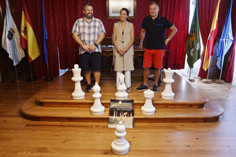 El XXVIII Memorial Adolfo Pedrido reúne el sábado a 200 ajedrecistas en Vilagarcía