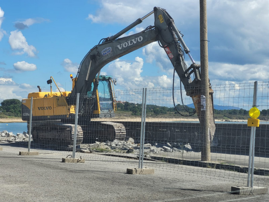 Iniciadas las obras de remodelación del entorno portuario de Palmeira, que supondrán una inversión de 675.321 euros