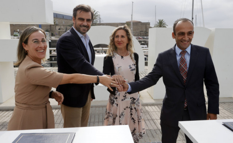 La Xunta y la Autoridad Portuaria de Ferrol invertirán 4,6 millones de euros para mejorar la fachada marítima