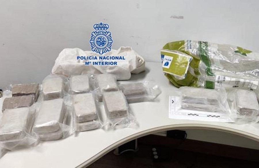 La última redada halla en Barro un laboratorio artesanal para cortar droga