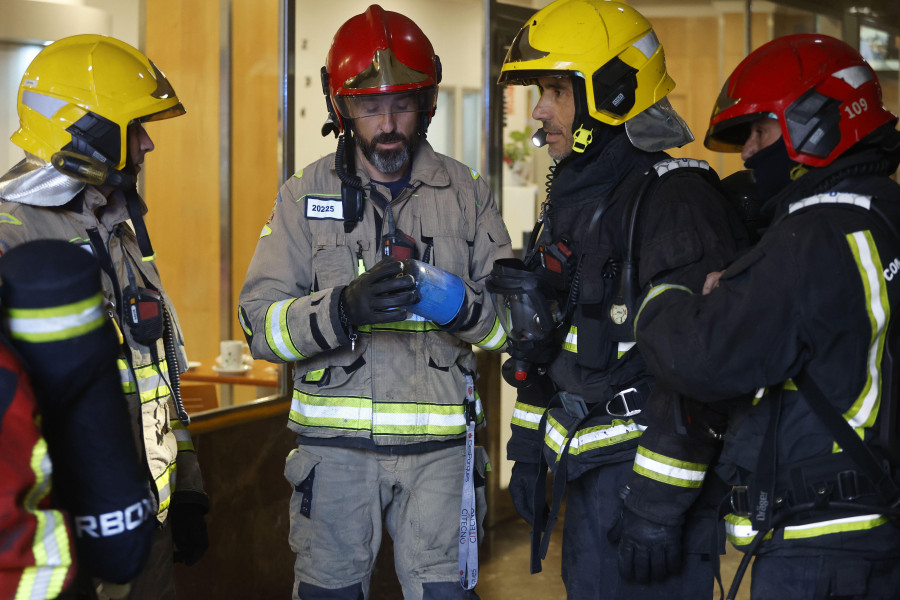 Los Bomberos se quejan del difícil acceso a Castelao en caso de urgencia