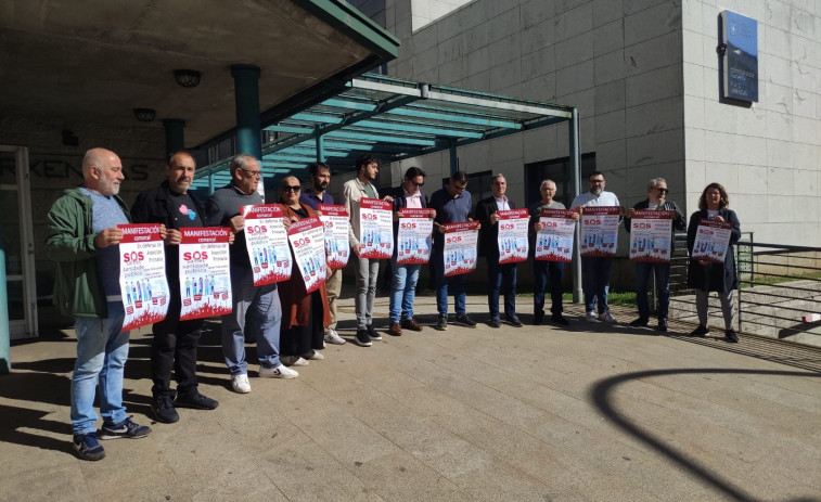 La manifestación contra la precariedad sanitaria del día 14 partirá de la Casa do Mar de Vilagarcía