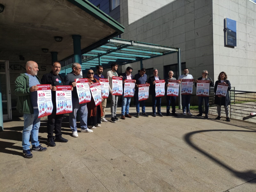 La manifestación contra la precariedad sanitaria del día 14 partirá de la Casa do Mar de Vilagarcía