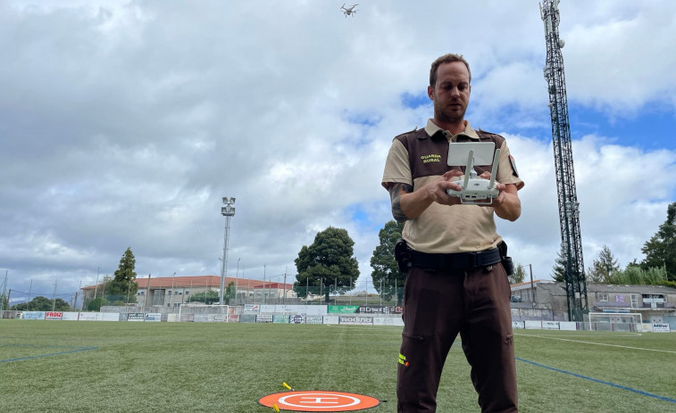 Los guardapescas de la cofradía de San Martiño usarán drones contra el marisqueo furtivo