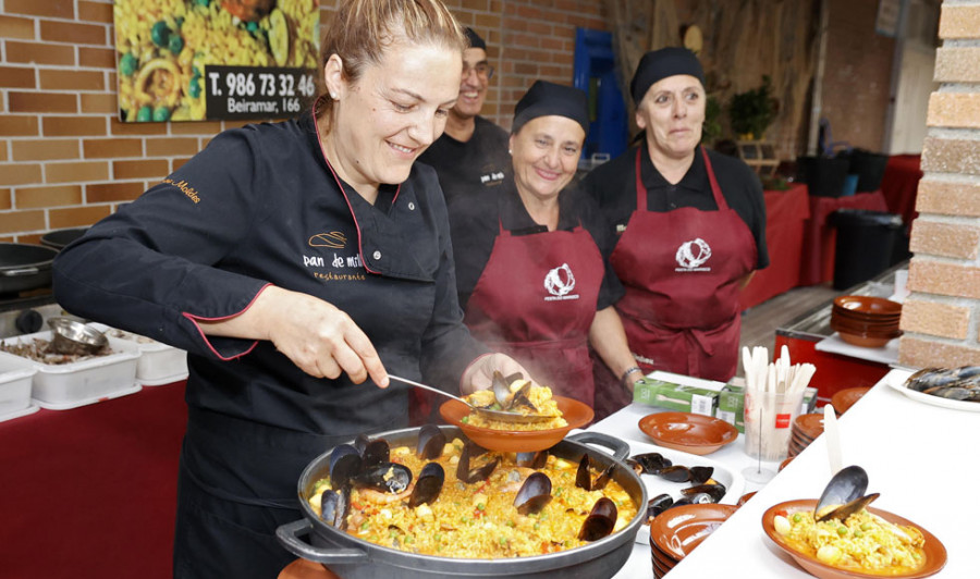 El arroz y el pulpo se sitúan como los platos más consumidos en los primeros días de la Festa do Marisco