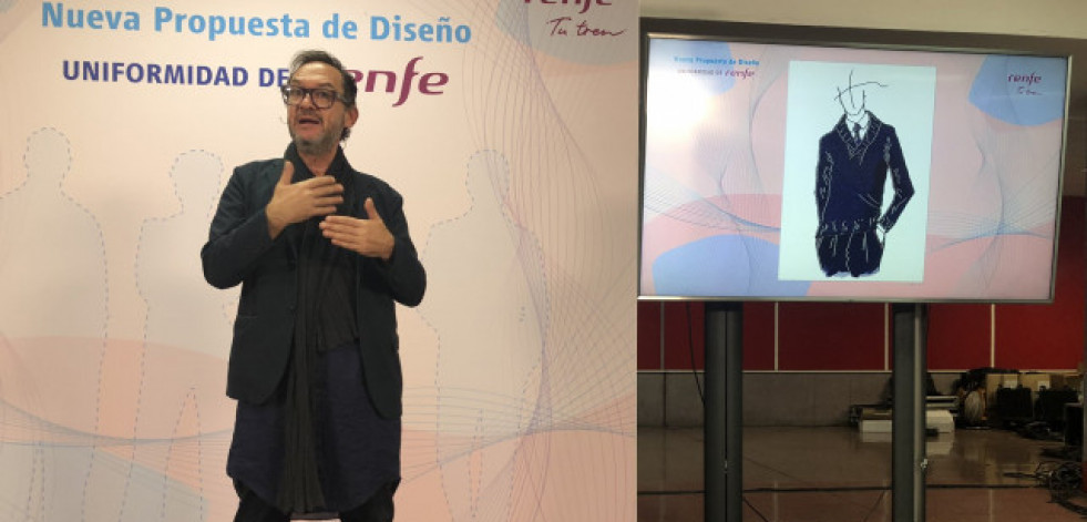 Ulises Mérida diseña el nuevo uniforme del personal de Renfe