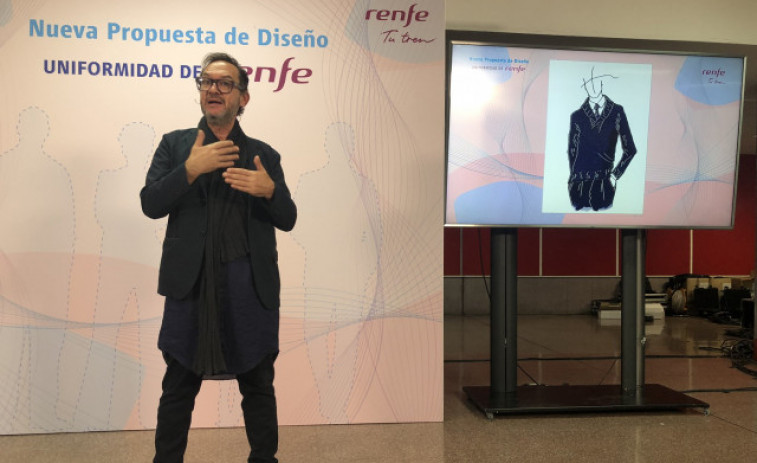 Ulises Mérida diseña el nuevo uniforme del personal de Renfe