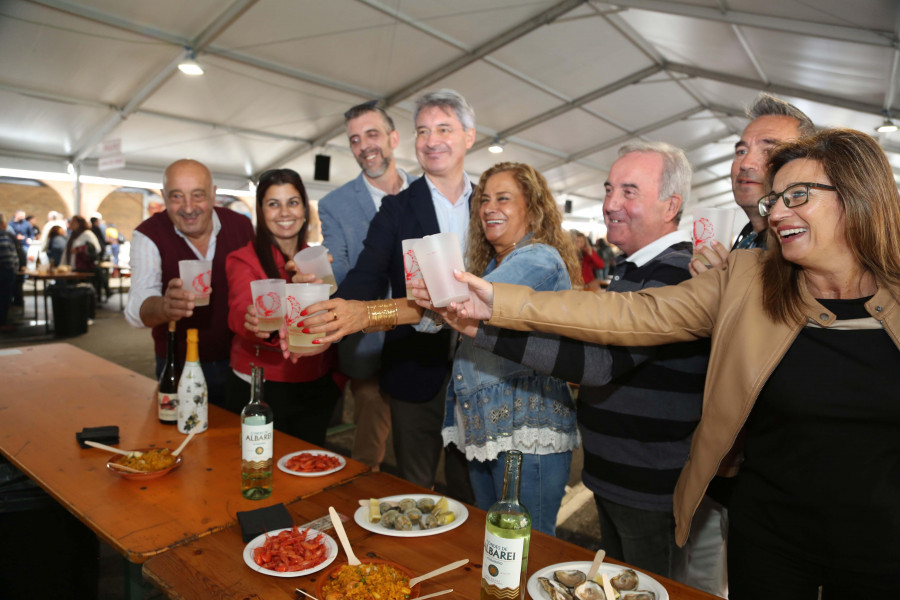 La Festa do Marisco registra un lleno total y alcanza números de récord