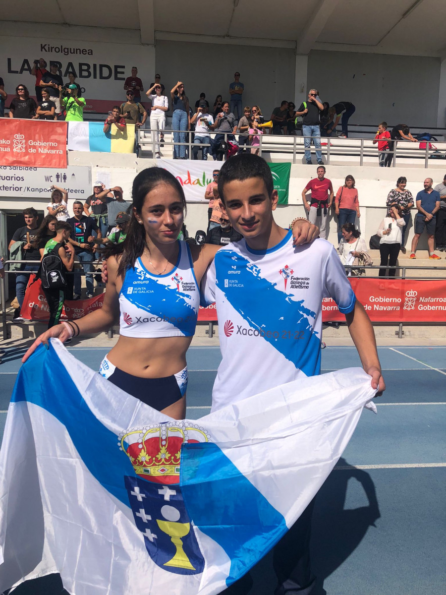 Celia Castro redondea un gran año  al colgarse la plata en Pamplona