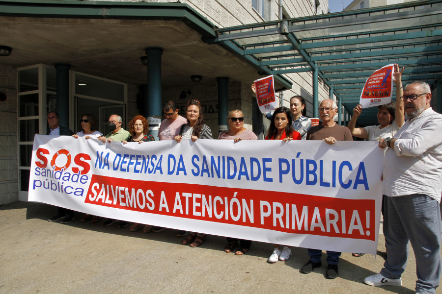 SOS Sanidade convoca mañana dos concentraciones en Vilagarcía y Cambados