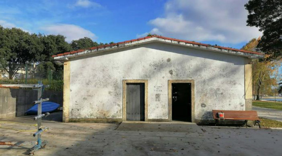 La Diputación financiará con 65.410 euros la ampliación del hangar del Club de Piragüismo Rías Baixas-Boiro