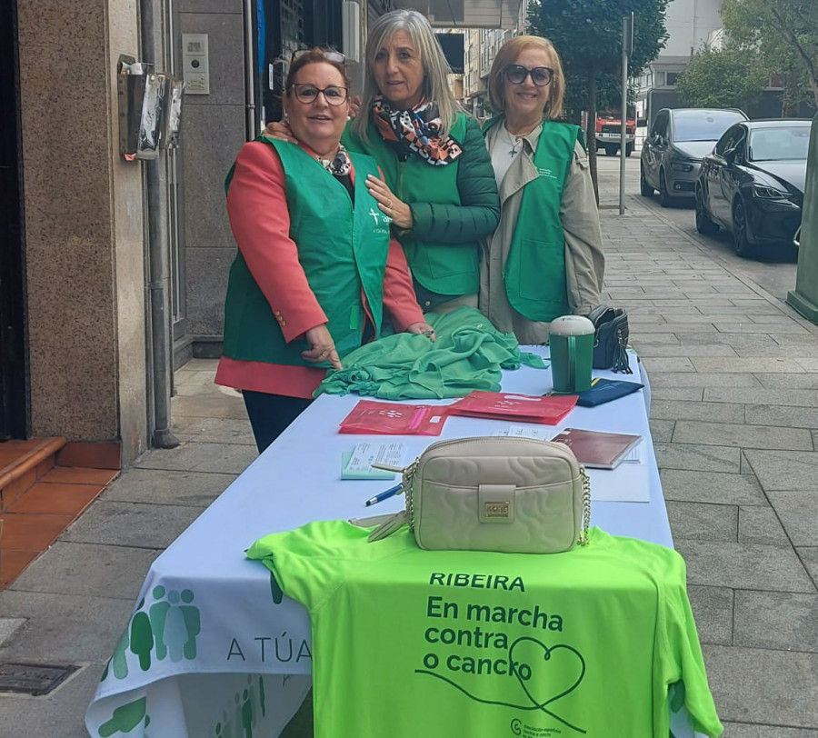 Más de un millar de personas ya se han inscrito en las andainas solidarias contra el cáncer en Ribeira y Boiro