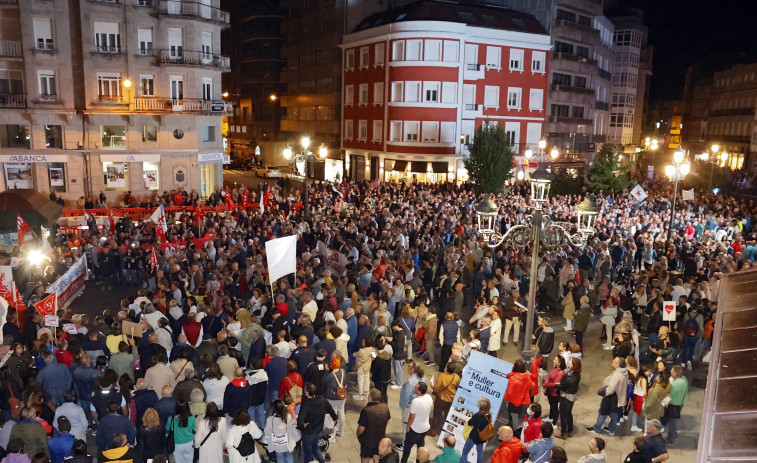 Clamor multitudinario de O Salnés contra el “caos” en la Atención Primaria