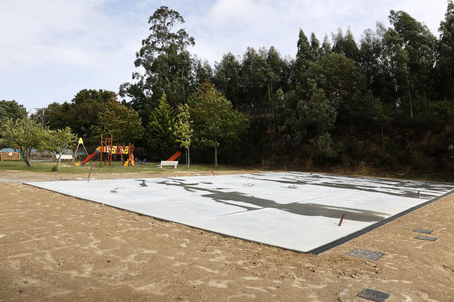 El colegio de Corón tendrá una pista multideportiva de césped artificial