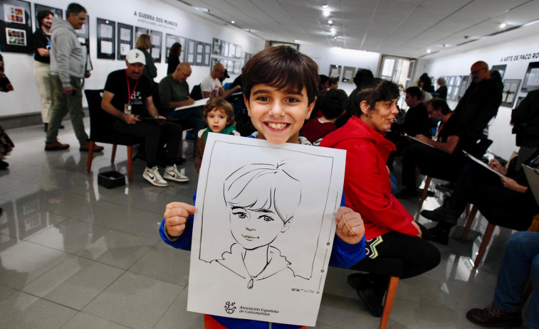 El arte de las caricaturas llena de sonrisas la Rivas Briones de la mano de Curtas