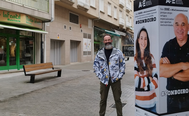 La ABE pone en marcha la campaña “Eu comercio local. Eu son Boiro” con el protagonismo de los clientes