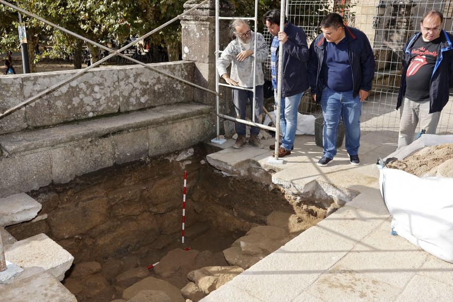 El informe arqueológico confirma el hallazgo de la escalera desaparecida de San Benito y su “innegable” valor