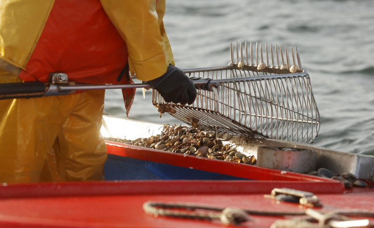 Agade rechaza el paro propuesto por Rañeiros para el libre marisqueo y reclama compensaciones