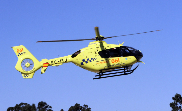 Fallece un ciclista tras sufrir una caída en una pista forestal de Caldas