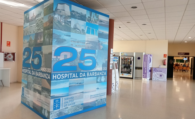El Hospital do Barbanza celebrará el viernes un acto conmemorativo y de reencuentros por su 25 aniversario