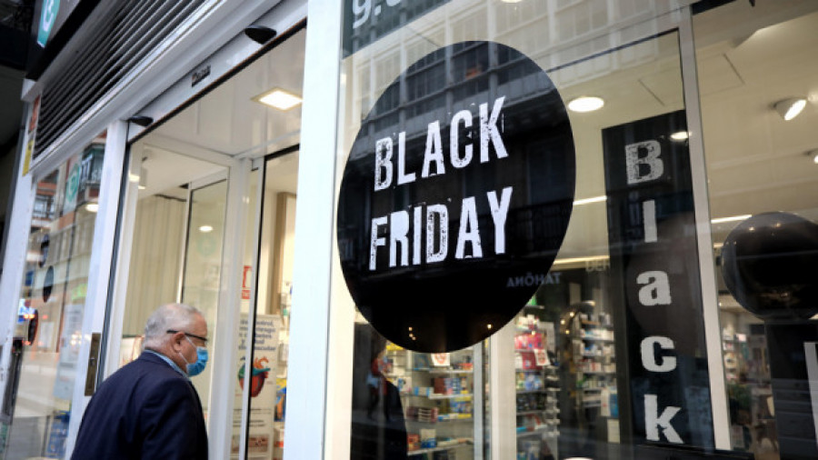 El 'Black Friday' generará un 17,9% menos de empleos en Galicia que en 2021