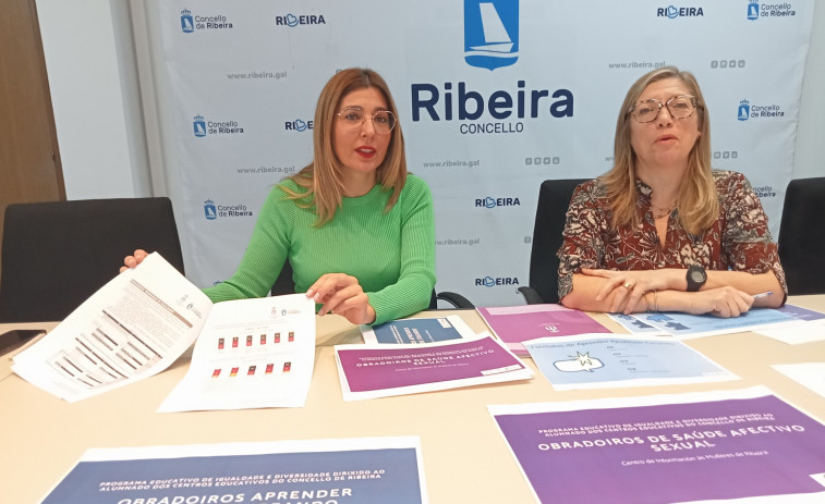 Los centros educativos de Ribeira podrán participar en talleres afectivo-sexuales y de aprendizaje en igualdad