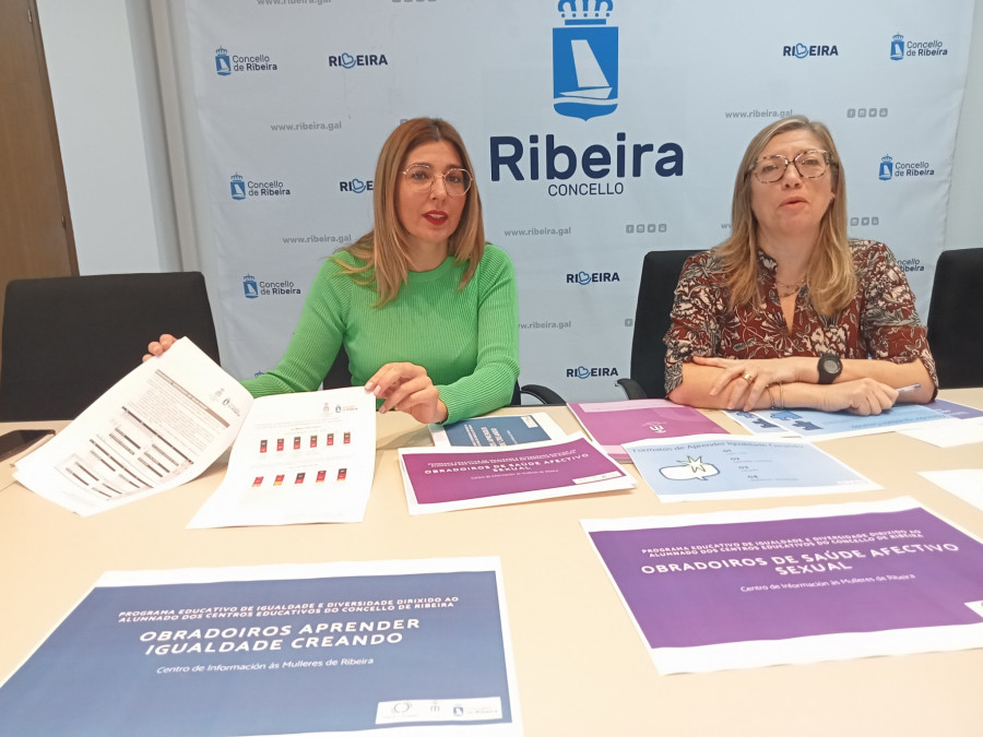 Los centros educativos de Ribeira podrán participar en talleres afectivo-sexuales y de aprendizaje en igualdad