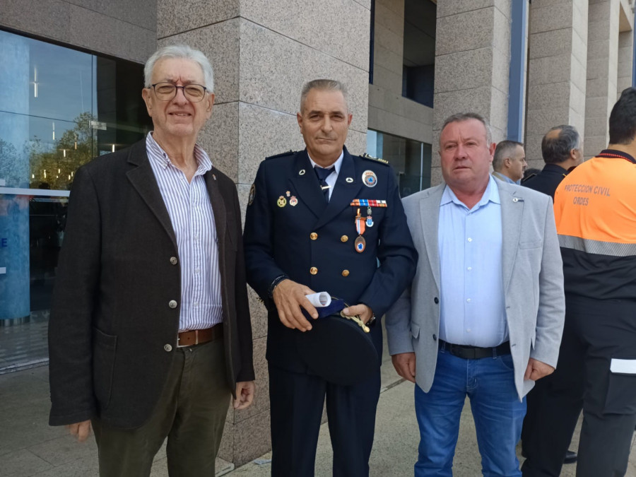 La Xunta reconoce con la Medalla de Bronce de Protección Civil a José Manuel Otero “Camaño”