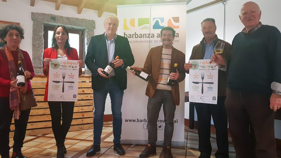 La ruta de tapas Barbanza Arousa encara esta edición con una cifra récord de 60 establecimientos