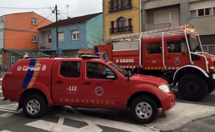 Una bicicleta atropella a un peatón en O Grove y es el ciclista el que resulta herido