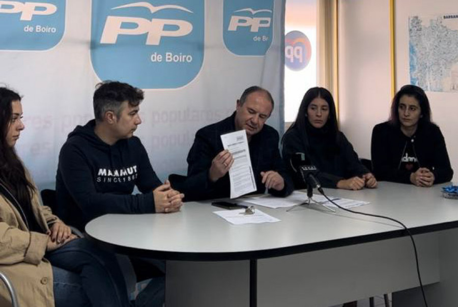 El PP de Boiro le reprocha al alcalde que sea el primero en lograr que la licitación de una obra quede desierta