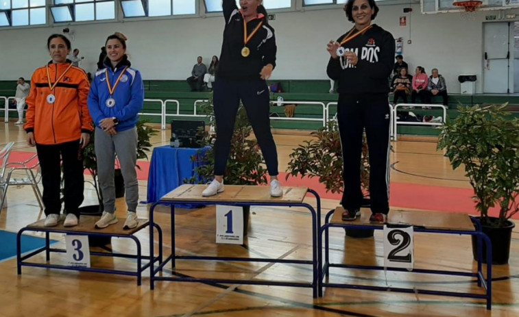 Araceli Bugallo logra plata nacional y bronce europeo