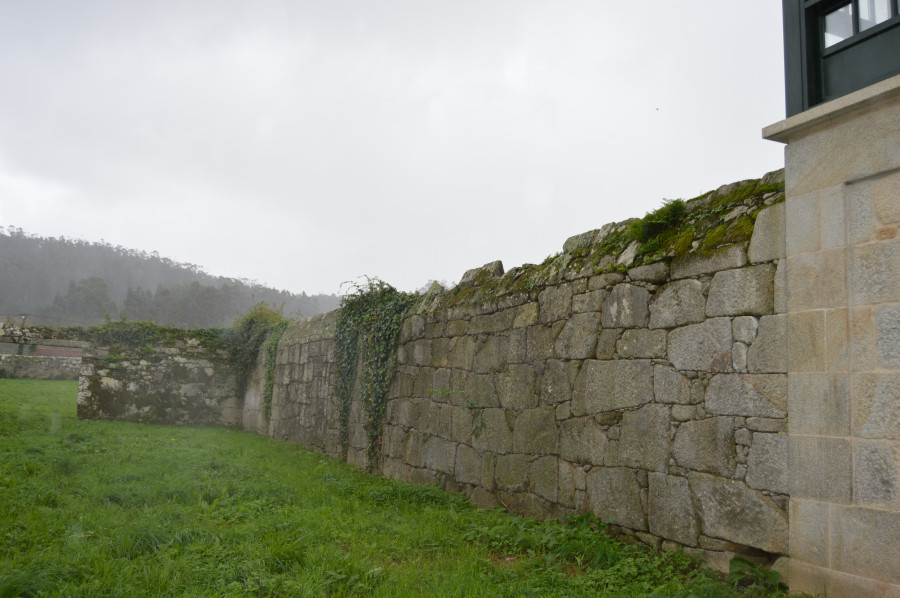 Sanxenxo ejecutará una reconstrucción de los muros del Pazo de Quintáns