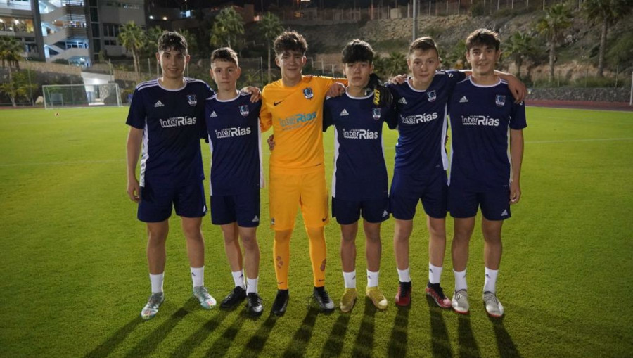​Seis jugadores arousanos representan a Galicia Sub 14 y Sub 16 en el Campeonato de España