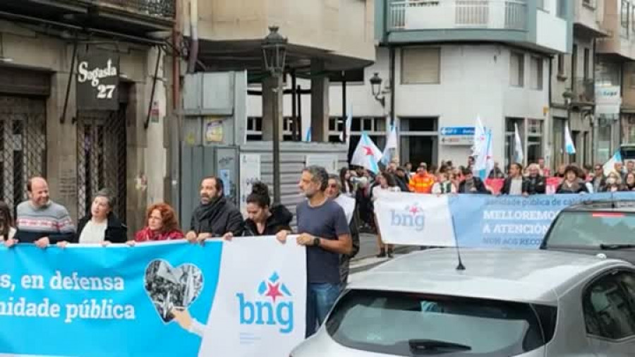 Miles de personas se manifiestan contra la precariedad sanitaria en Caldas