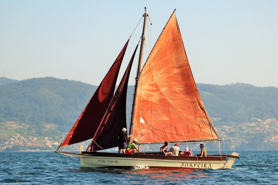 Cinco embarcaciones de Portonovo entran en el censo de patrimonio cultural de Galicia
