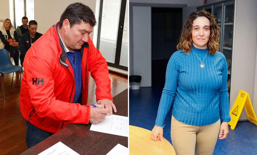 Mari Carmen Besada se convierte en la primera patrona mayor grovense y Lino Díaz, de Vilanova, apuesta por la “unión”