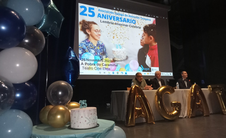 La AGAT celebra en A Pobra la gala de su 25 aniversario de “traballo, ilusión e esforzo”