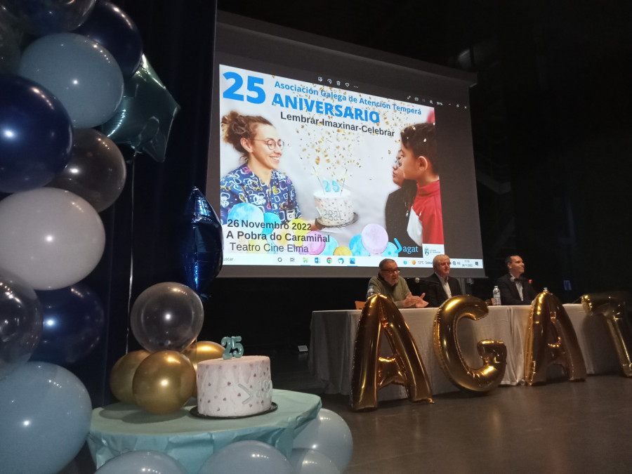 La AGAT celebra en A Pobra la gala de su 25 aniversario de “traballo, ilusión e esforzo”