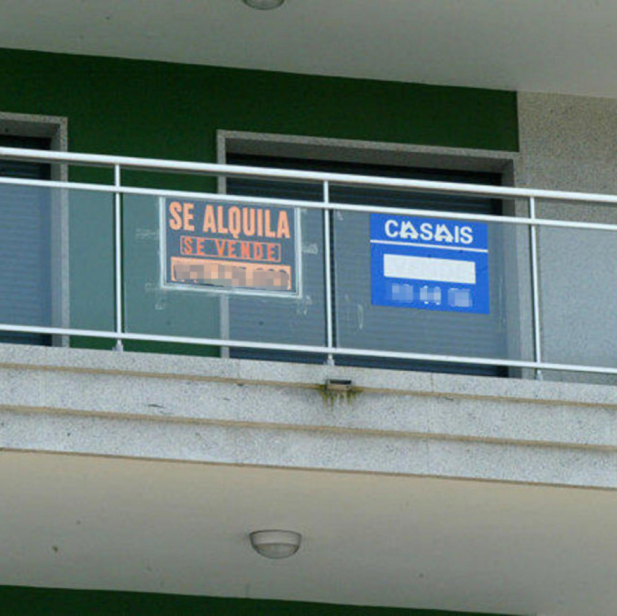 El precio del alquiler sube 7,9 % en Galicia en noviembre en doce meses