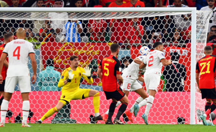 Marruecos no perdona a Bélgica   (0-2)