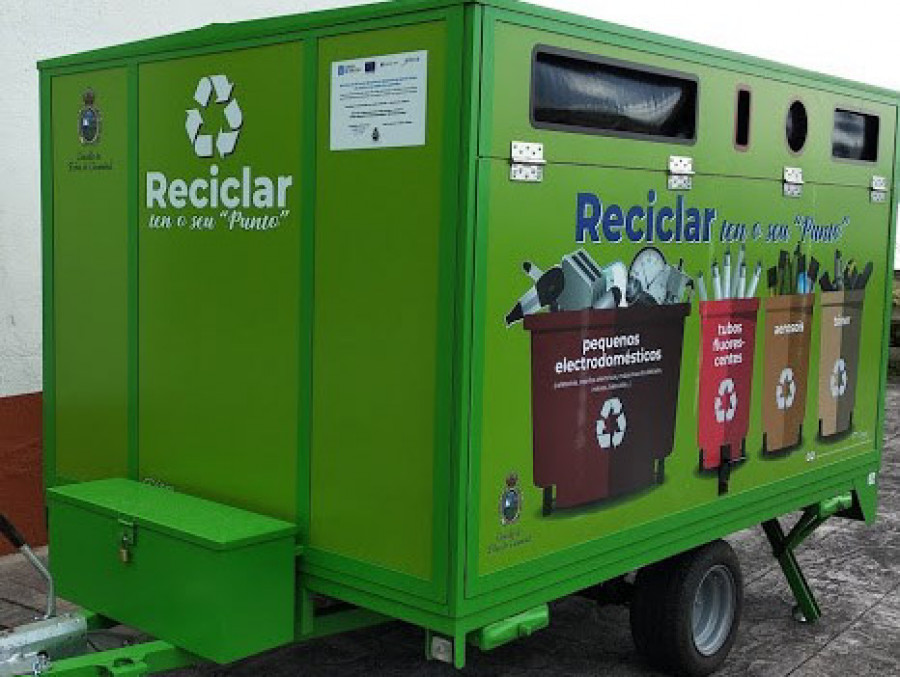 Suma propone un punto limpio móvil para aumentar el porcentaje de la recogida selectiva en Ribeira