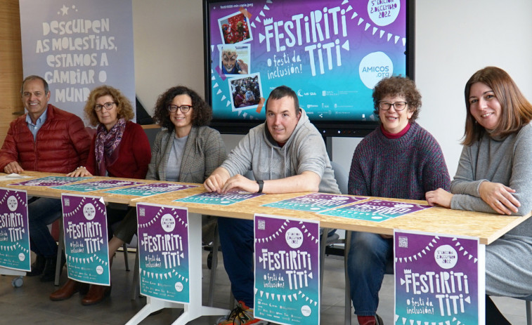 El pabellón de A Cachada en Boiro dará cabida este viernes al quinto festival de inclusión social Festiritititi