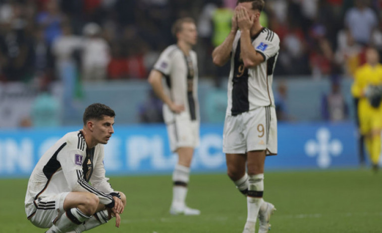 Alemania no golea a Costa Rica y cae en primera ronda