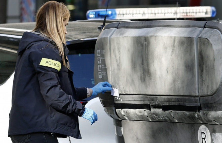 Dos detenidos por el caso del cadáver hallado en un contenedor en Barcelona